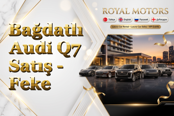 Bağdatlı Audi Q7 Satış - Feke