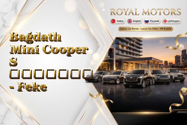 Bağdatlı Mini Cooper S გაყიდვა - Feke