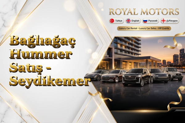 Bağlıağaç Hummer Satış - Seydikemer