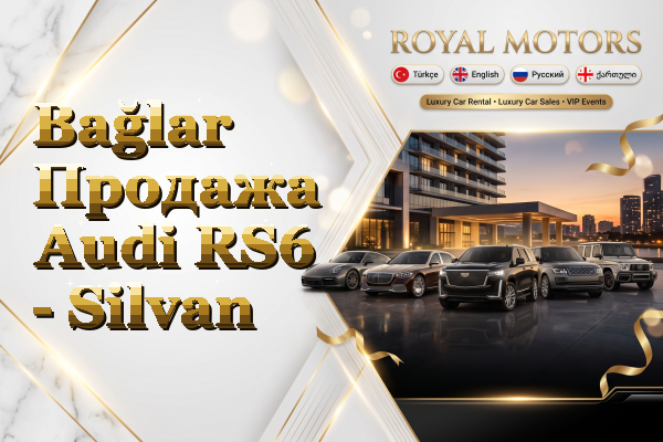 Bağlar Продажа Audi RS6 - Silvan