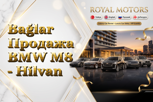 Bağlar Продажа BMW M8 - Hilvan