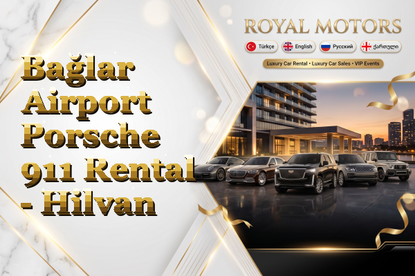 Bağlar Airport Porsche 911 Rental - Hilvan