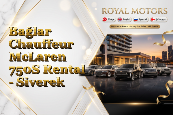 Bağlar Chauffeur McLaren 750S Rental - Siverek
