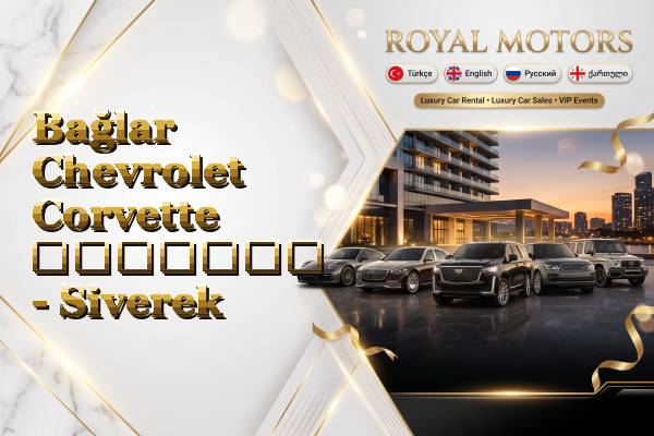 Bağlar Chevrolet Corvette გაყიდვა - Siverek