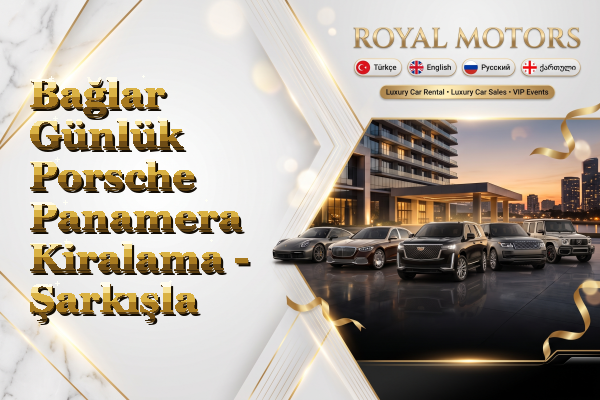 Bağlar Günlük Porsche Panamera Kiralama - Şarkışla