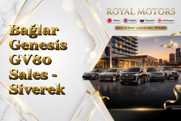 Bağlar Genesis GV80 Sales - Siverek