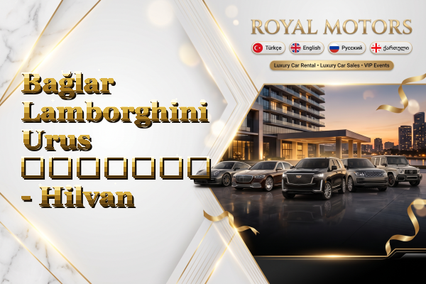 Bağlar Lamborghini Urus გაყიდვა - Hilvan