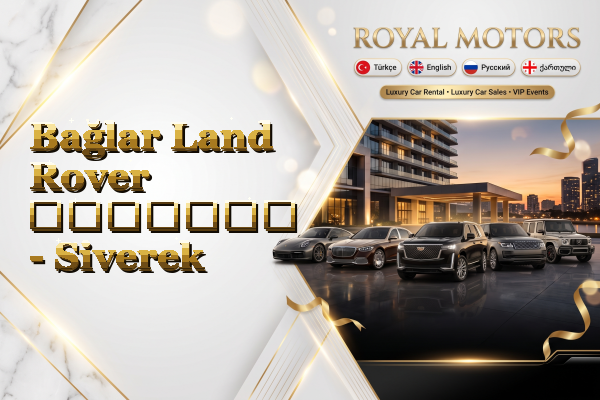 Bağlar Land Rover გაყიდვა - Siverek