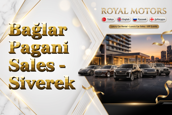 Bağlar Pagani Sales - Siverek