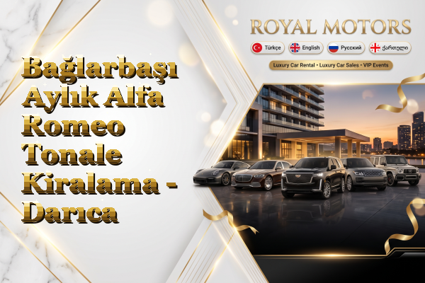 Bağlarbaşı Aylık Alfa Romeo Tonale Kiralama - Darıca