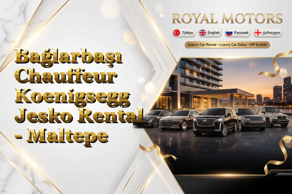 Bağlarbaşı Chauffeur Koenigsegg Jesko Rental - Maltepe
