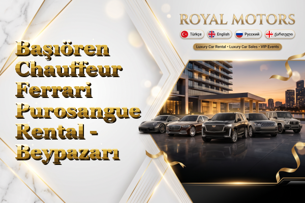 Başıören Chauffeur Ferrari Purosangue Rental - Beypazarı