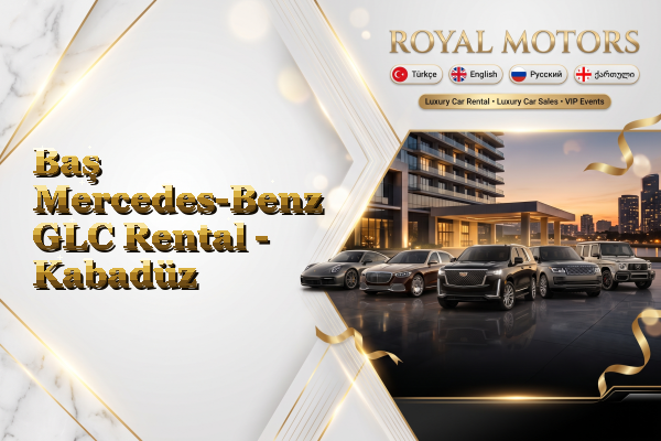 Baş Mercedes-Benz GLC Rental - Kabadüz