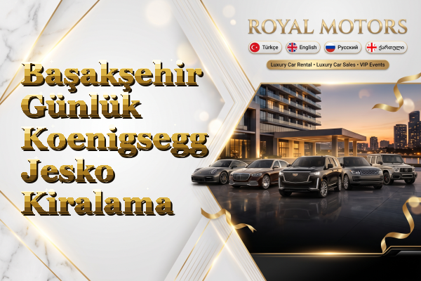 Başakşehir Günlük Koenigsegg Jesko Kiralama