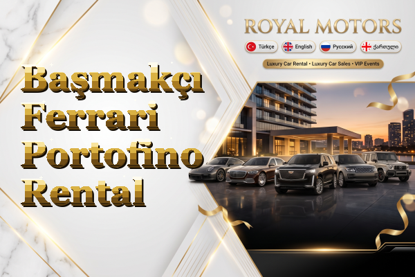 Başmakçı Ferrari Portofino Rental