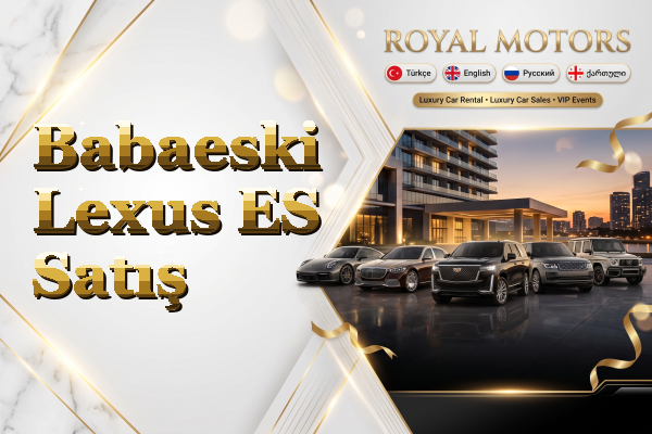 Babaeski Lexus ES Satış