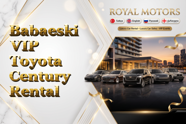 Babaeski VIP Toyota Century Rental