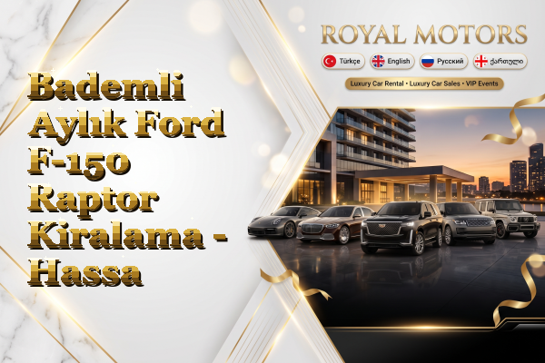 Bademli Aylık Ford F-150 Raptor Kiralama - Hassa
