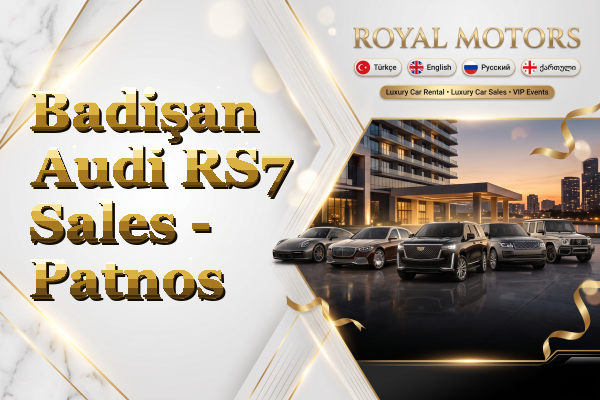 Badişan Audi RS7 Sales - Patnos