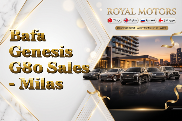 Bafa Genesis G80 Sales - Milas