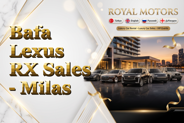 Bafa Lexus RX Sales - Milas