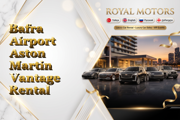 Bafra Airport Aston Martin Vantage Rental