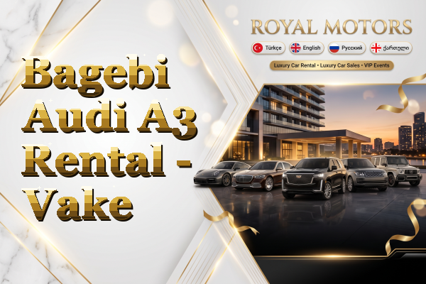 Bagebi Audi A3 Rental - Vake