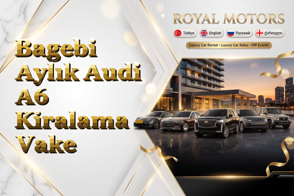 Bagebi Aylık Audi A6 Kiralama - Vake