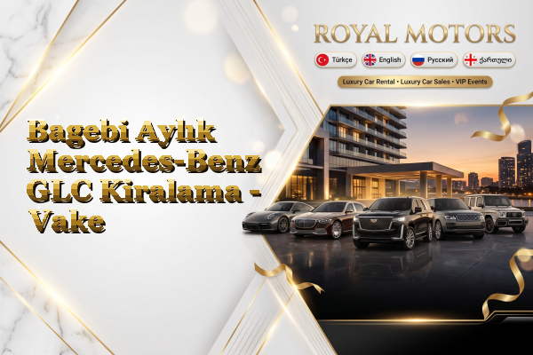 Bagebi Aylık Mercedes-Benz GLC Kiralama - Vake