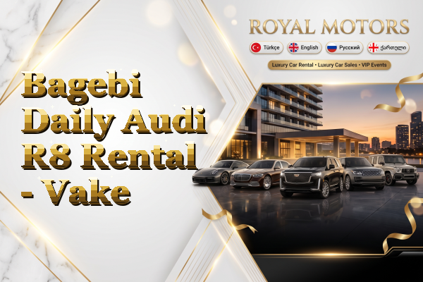 Bagebi Daily Audi R8 Rental - Vake