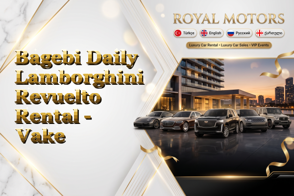 Bagebi Daily Lamborghini Revuelto Rental - Vake
