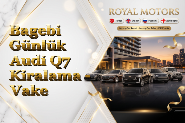 Bagebi Günlük Audi Q7 Kiralama - Vake