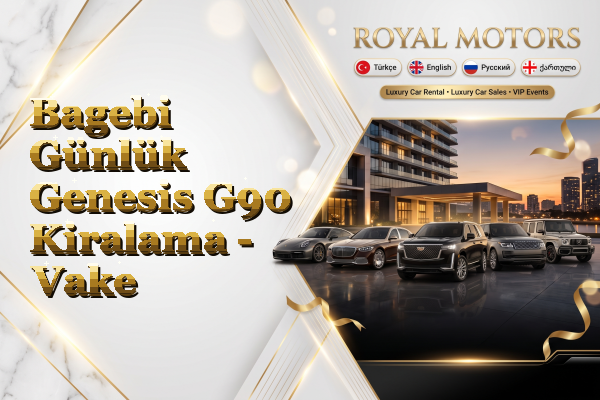 Bagebi Günlük Genesis G90 Kiralama - Vake
