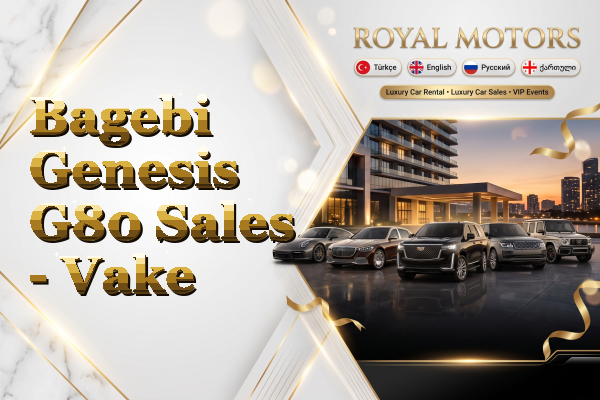 Bagebi Genesis G80 Sales - Vake