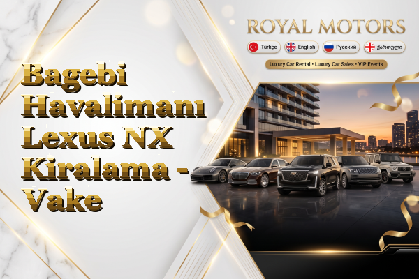 Bagebi Havalimanı Lexus NX Kiralama - Vake