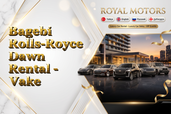 Bagebi Rolls-Royce Dawn Rental - Vake