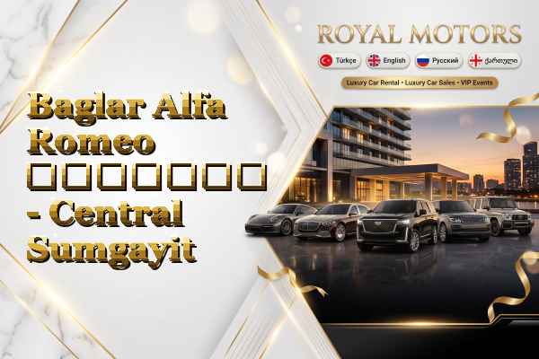 Baglar Alfa Romeo გაყიდვა - Central Sumgayit