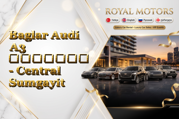 Baglar Audi A3 გაყიდვა - Central Sumgayit