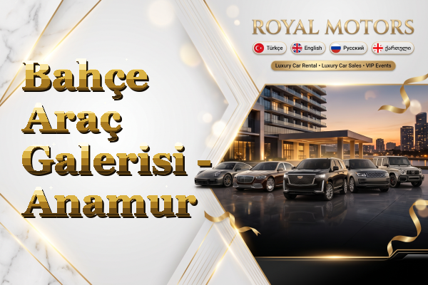 Bahçe Araç Galerisi - Anamur