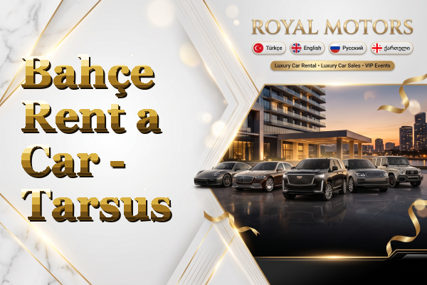 Bahçe Rent a Car - Tarsus