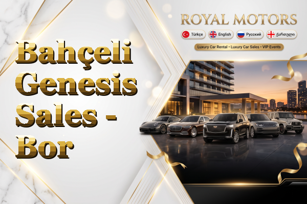 Bahçeli Genesis Sales - Bor