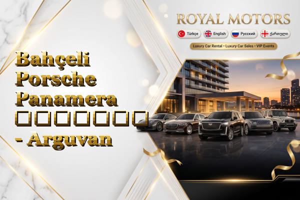 Bahçeli Porsche Panamera გაყიდვა - Arguvan