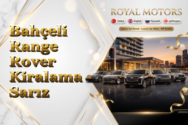 Bahçeli Range Rover Kiralama - Sarız