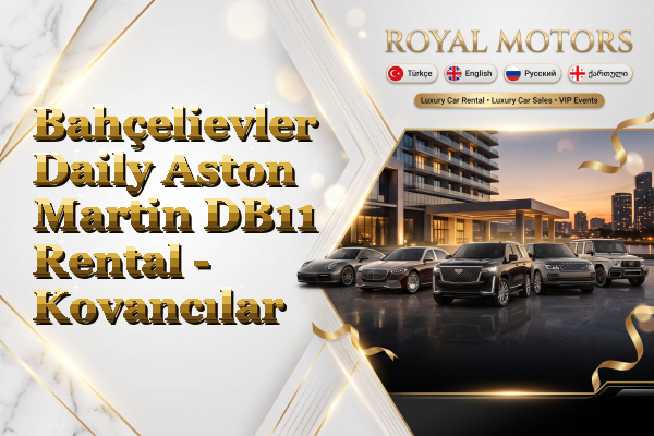 Bahçelievler Daily Aston Martin DB11 Rental - Kovancılar