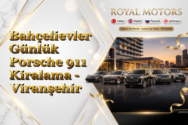 Bahçelievler Günlük Porsche 911 Kiralama - Viranşehir