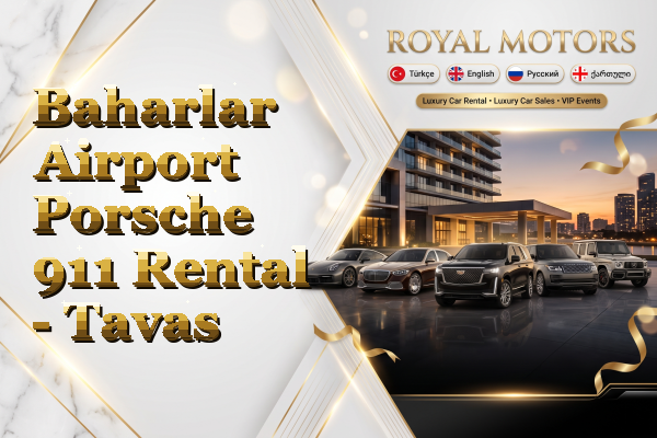 Baharlar Airport Porsche 911 Rental - Tavas