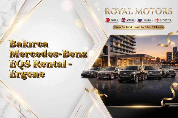 Bakırca Mercedes-Benz EQS Rental - Ergene