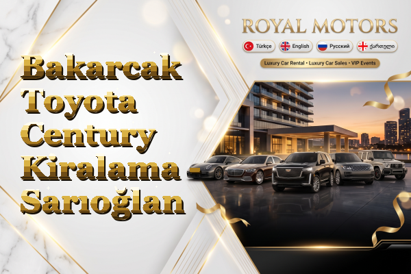 Bakarcak Toyota Century Kiralama - Sarıoğlan