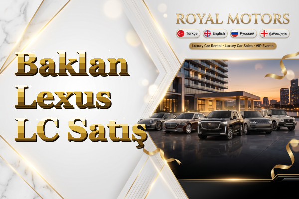 Baklan Lexus LC Satış