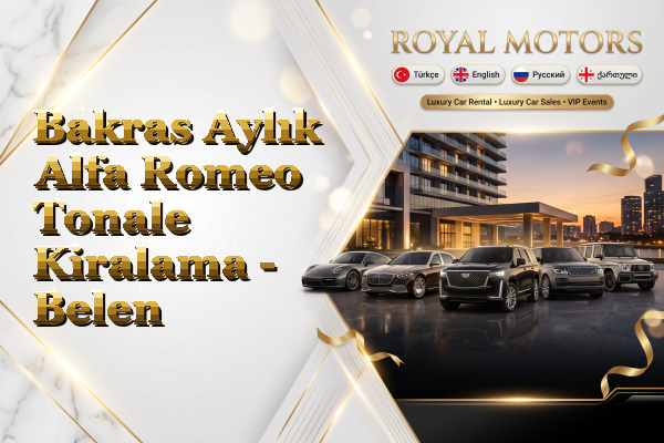 Bakras Aylık Alfa Romeo Tonale Kiralama - Belen